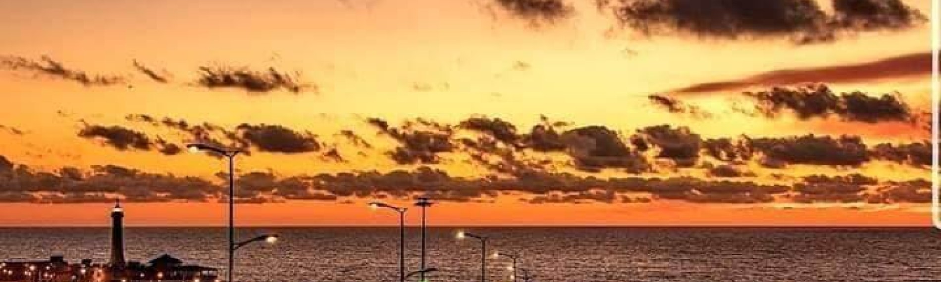 Sunset in Rabat Morocco